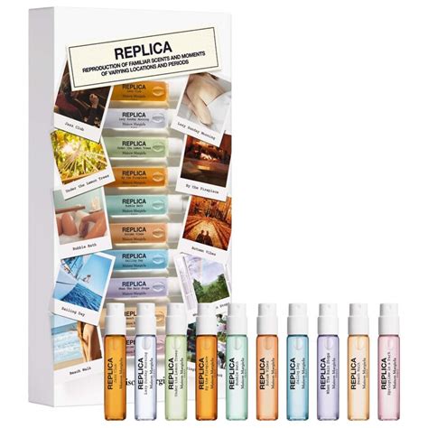 maison margiela 'replica' memory box perfume set|maison margiela sampler set.